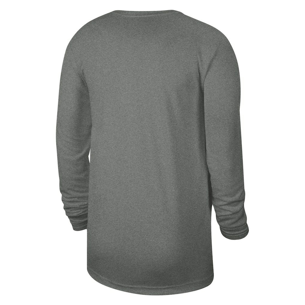 Charlotte Hornets Jordan Brand Unisex 2023/24 Legend On-Court Practice Long Sleeve T-Shirt Heather Gray - NBA