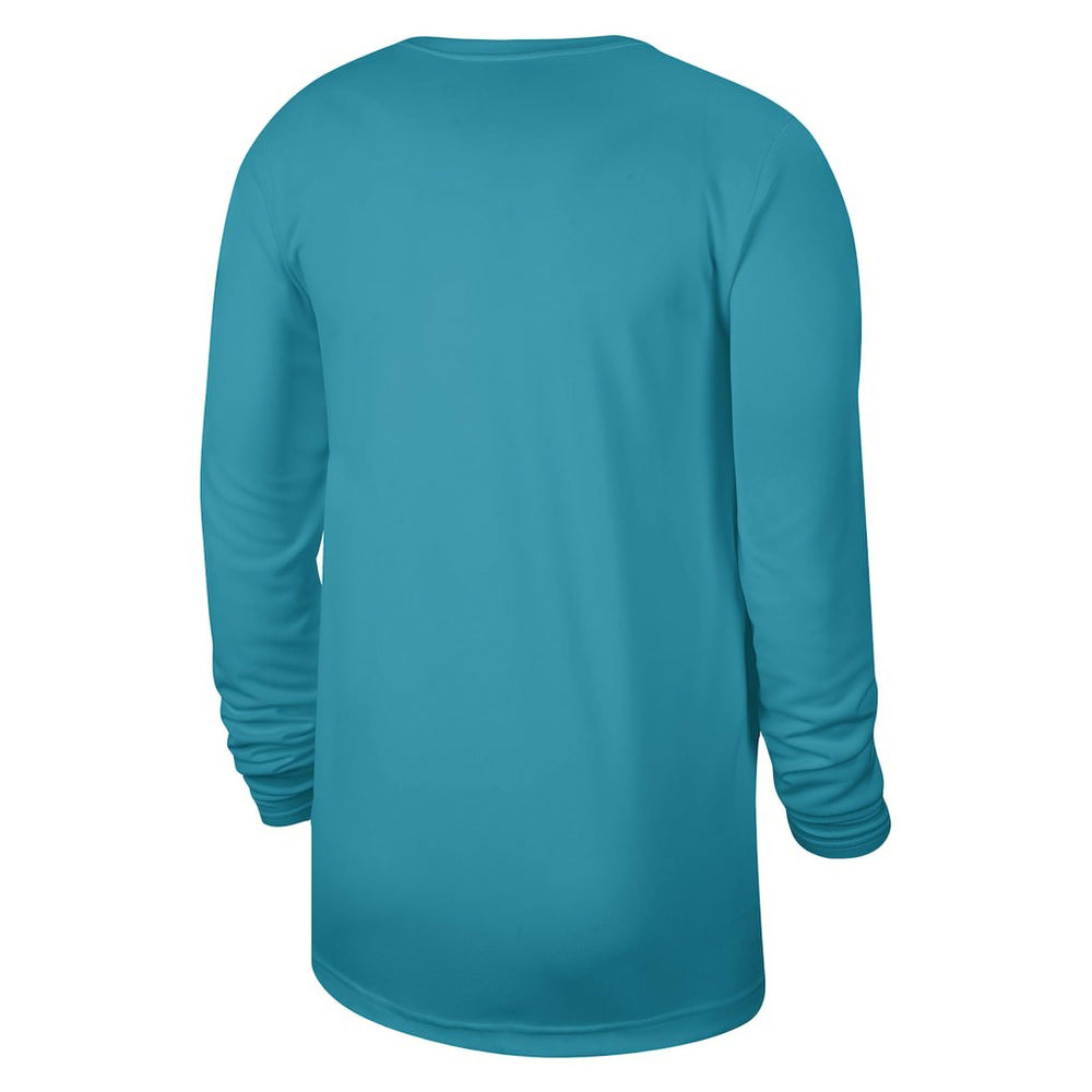 Charlotte Hornets Jordan Brand Unisex 2023/24 Legend On-Court Practice Long Sleeve T-Shirt Teal - NBA