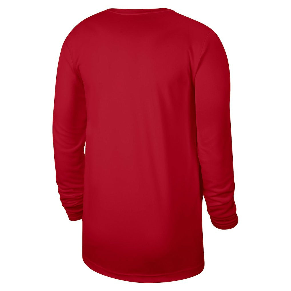 Chicago Bulls Unisex 2023/24 Legend On-Court Practice Long Sleeve T-Shirt Red - NBA