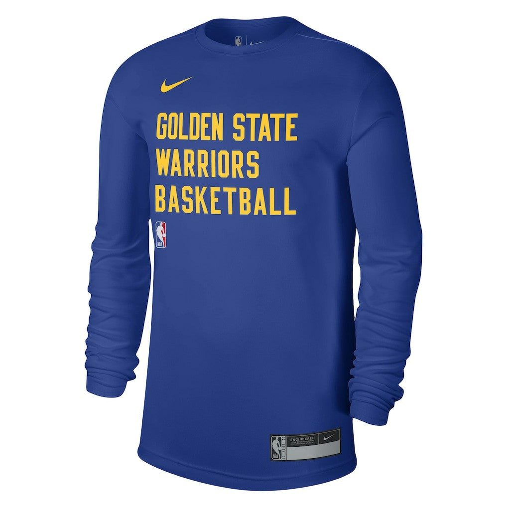 Golden State Warriors Unisex 2023/24 Legend On-Court Practice Long Sleeve T-Shirt Royal - NBA