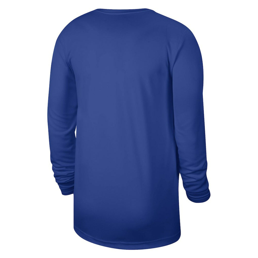 Philadelphia 76ers Unisex 2023/24 Legend On-Court Practice Long Sleeve T-Shirt Royal - NBA