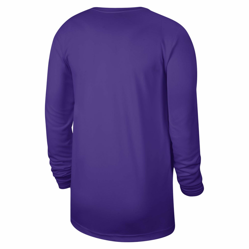 Sacramento Kings Unisex 2023/24 Legend On-Court Practice Long Sleeve T-Shirt Purple - NBA