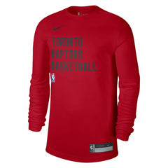 Toronto Raptors Unisex 2023/24 Legend On-Court Practice Long Sleeve T-Shirt Red - NBA