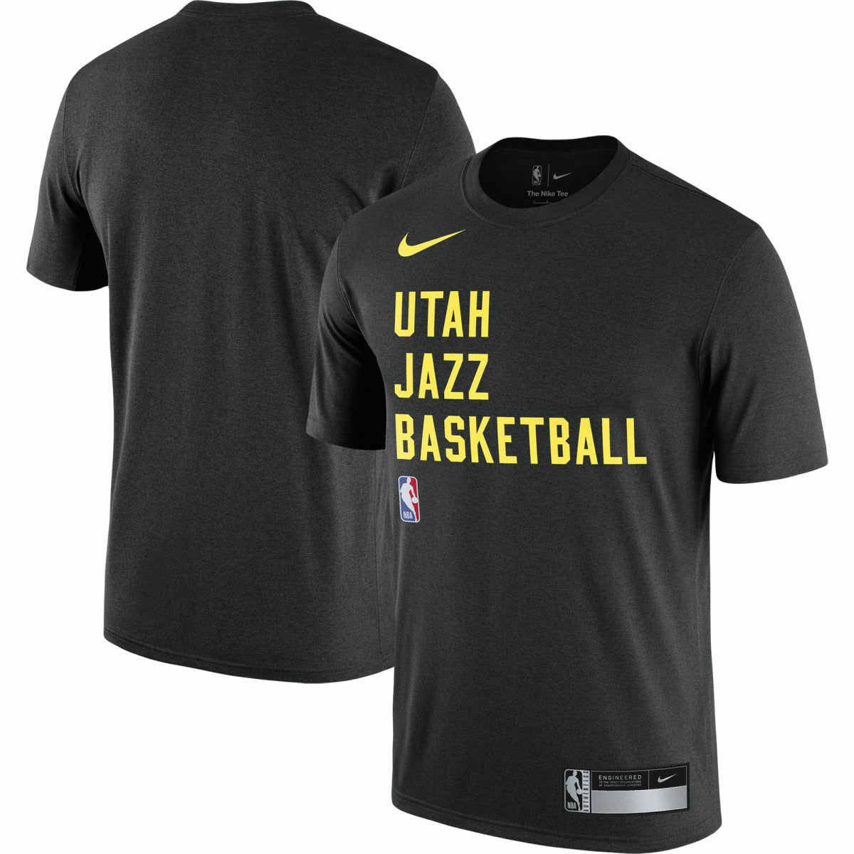 Utah Jazz 2023/24 Sideline Legend Performance Practice T-Shirt Black - NBA