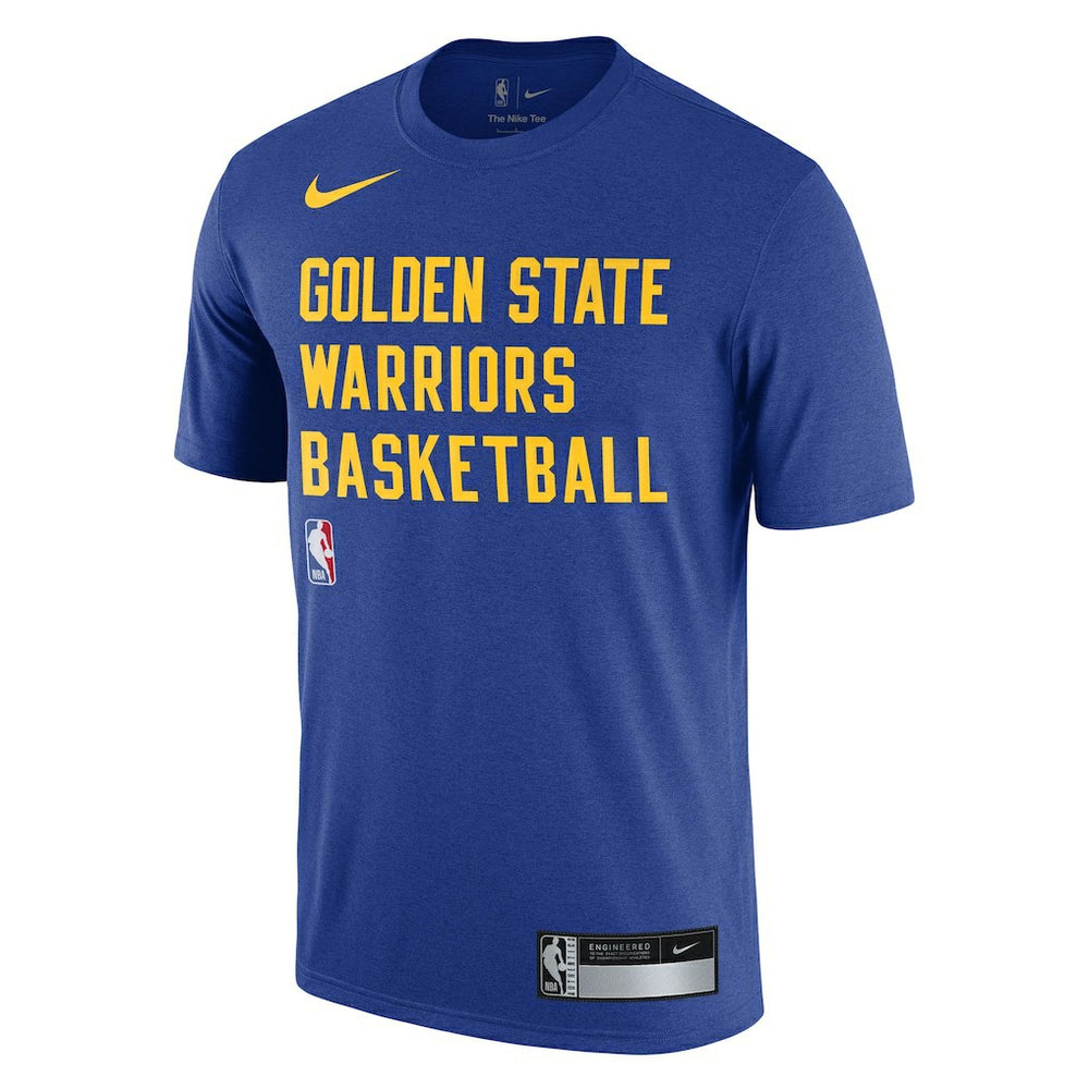 Golden State Warriors 2023/24 Sideline Legend Performance Practice T-Shirt Royal - NBA