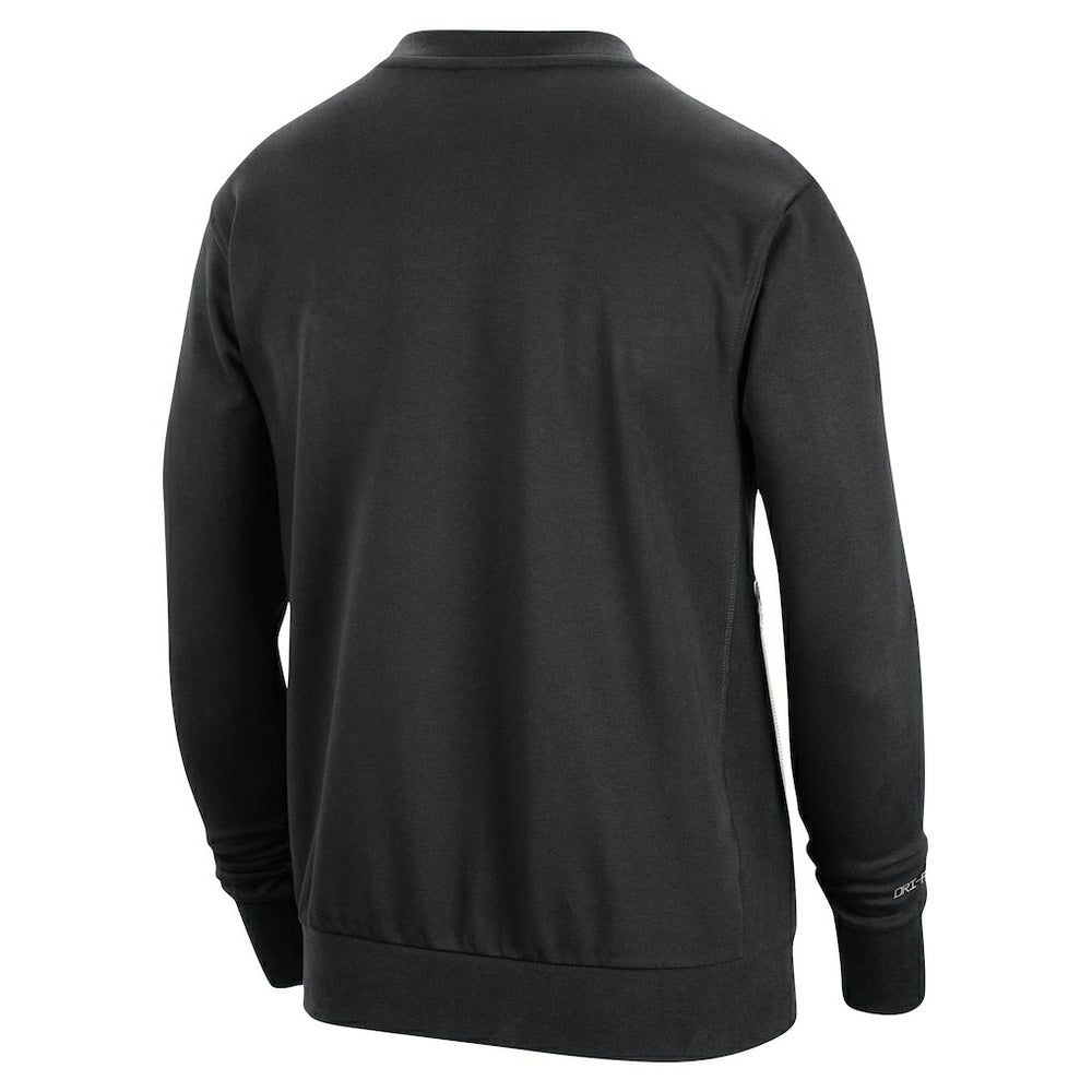 Golden State Warriors 2023/24 Authentic Standard Issue Travel Performance Pullover Sweatshirt Black - NBA