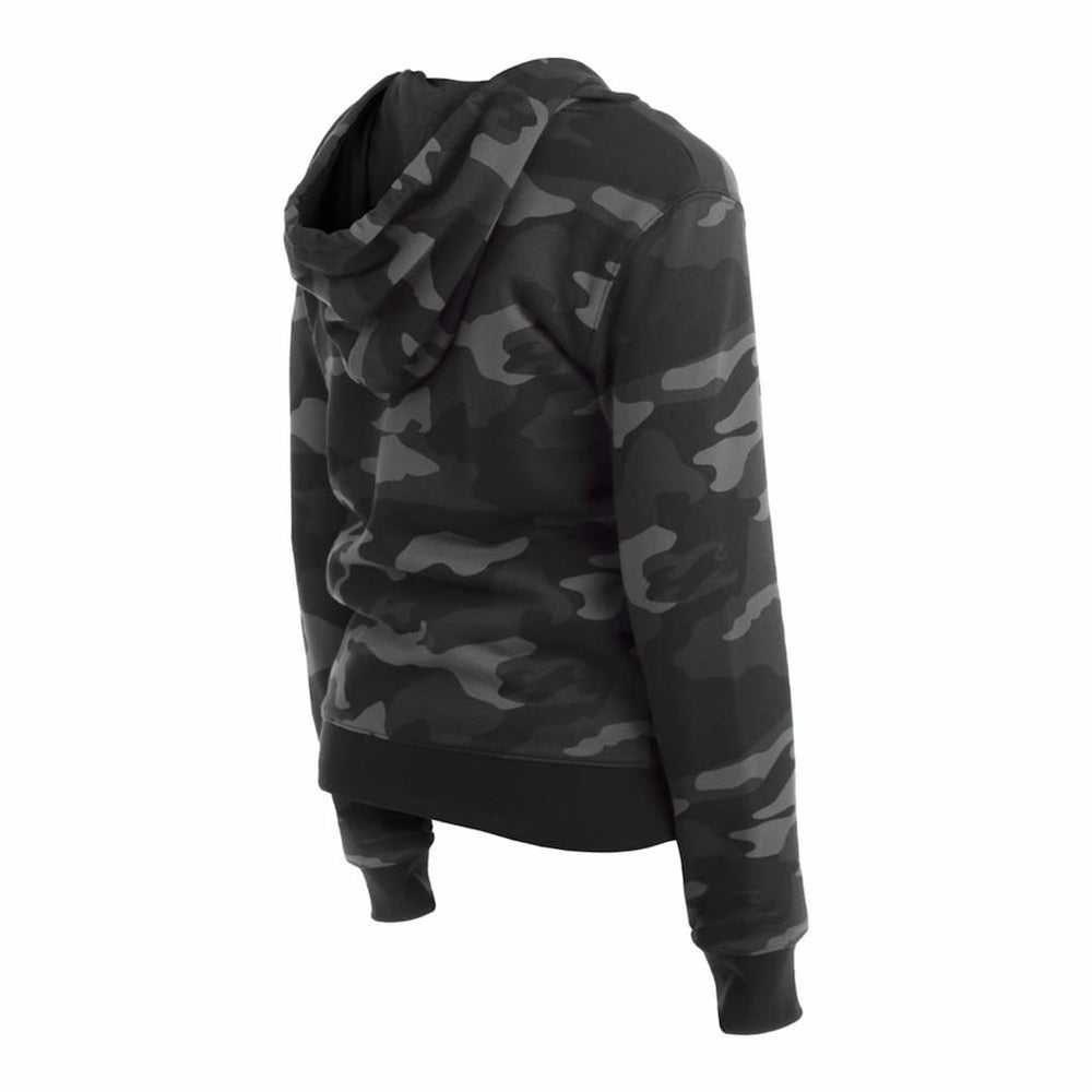 Cincinnati Bengals New Era Women's Camo Full-Zip Hoodie Black | NFL