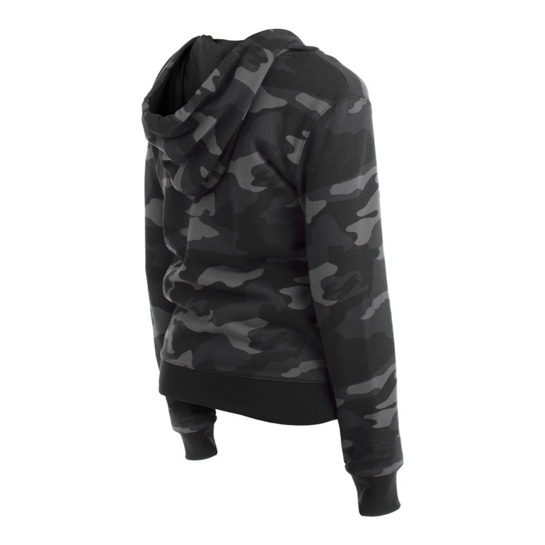 Green Bay Packers New Era Women's Camo Full-Zip Hoodie Black | NFL