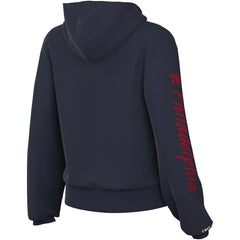 Philadelphia 76ers Women's Courtside Standard Issue Performance Pullover Hoodie Navy - NBA