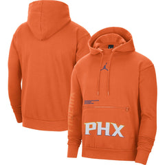Phoenix Suns Jordan Brand Courtside Statement Edition Pullover Hoodie Orange - NBA