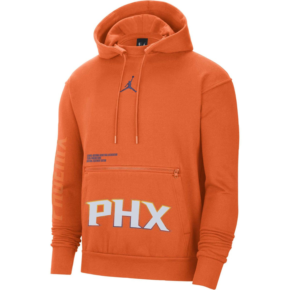 Phoenix Suns Jordan Brand Courtside Statement Edition Pullover Hoodie Orange - NBA