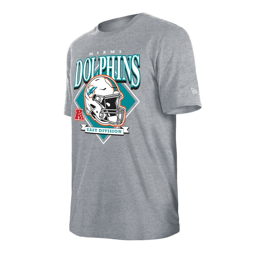 Miami Dolphins New Era Team Logo T-Shirt Gray | NFL