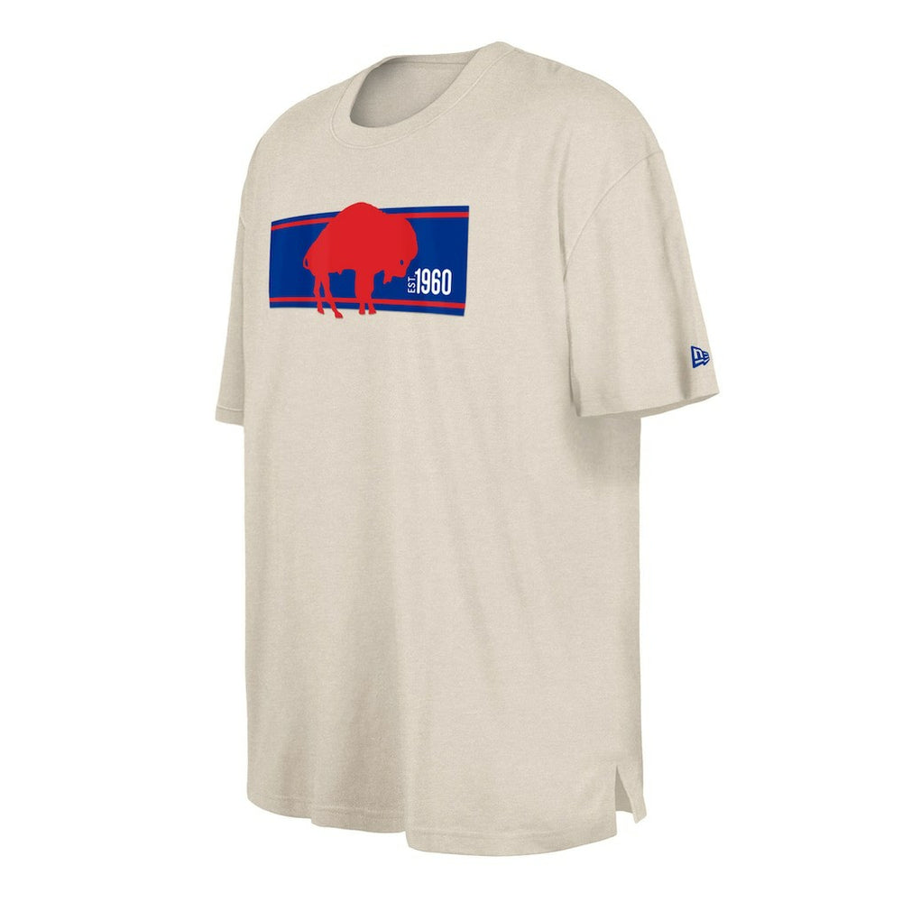 Buffalo Bills New Era Third Down Big & Tall Historic T-Shirt Cream | NFL