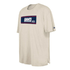 New York Giants New Era Third Down Big & Tall Historic T-Shirt Cream | NFL