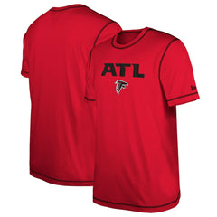 Atlanta Falcons New Era Third Down Puff Print T-Shirt Red | NFL