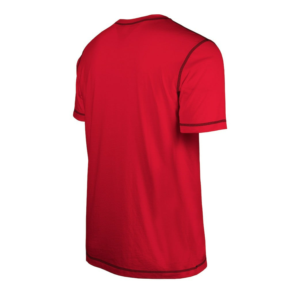 Atlanta Falcons New Era Third Down Puff Print T-Shirt Red | NFL