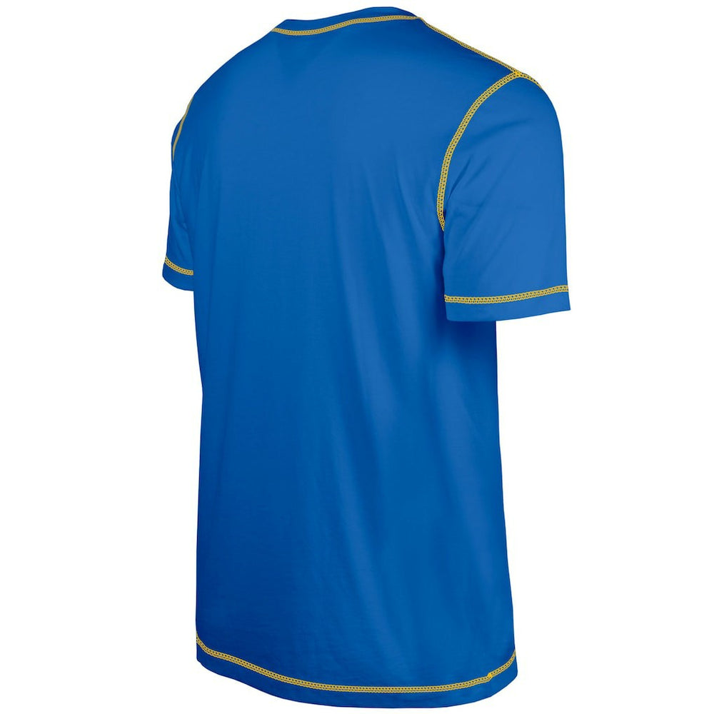 Los Angeles Rams New Era Third Down Puff Print T-Shirt Royal | NFL