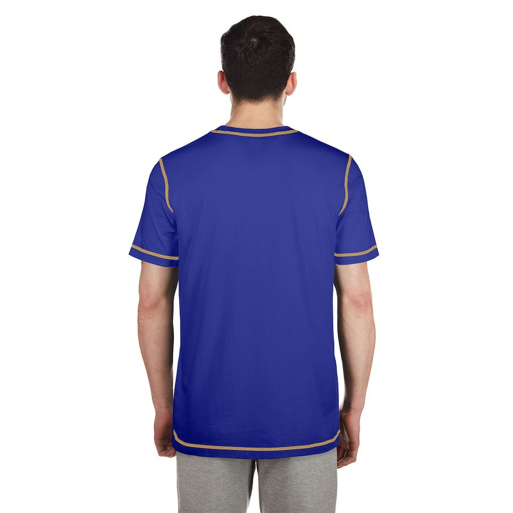 Minnesota Vikings New Era Third Down Puff Print T-Shirt Purple | NFL