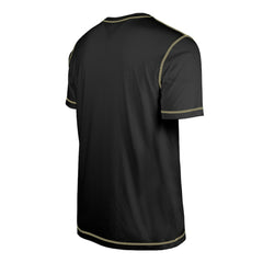 New Orleans Saints New Era Third Down Puff Print T-Shirt Black | NFL