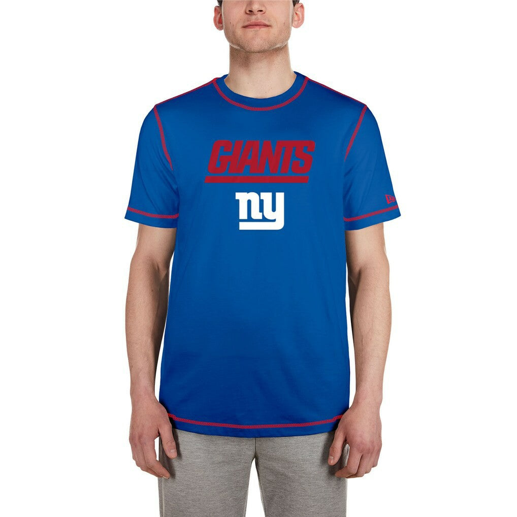 New York Giants New Era Third Down Puff Print T-Shirt Royal | NFL