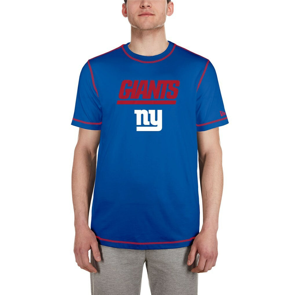 New York Giants New Era Third Down Puff Print T-Shirt Royal | NFL