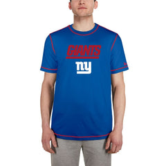 New York Giants New Era Third Down Puff Print T-Shirt Royal | NFL