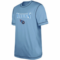Tennessee Titans New Era Third Down Puff Print T-Shirt Light Blue | NFL