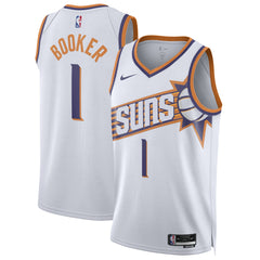Devin Booker Phoenix Suns Unisex Swingman Jersey Association Edition White - NBA