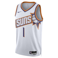 Devin Booker Phoenix Suns Unisex Swingman Jersey Association Edition White - NBA