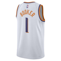 Devin Booker Phoenix Suns Unisex Swingman Jersey Association Edition White - NBA