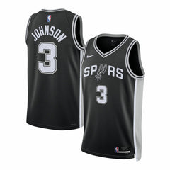 Keldon Johnson San Antonio Spurs Unisex Swingman Jersey Icon Edition Black - NBA