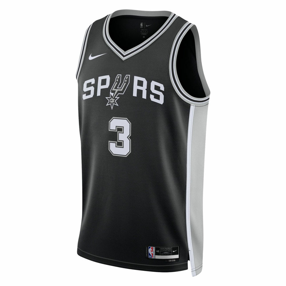 Keldon Johnson San Antonio Spurs Unisex Swingman Jersey Icon Edition Black - NBA