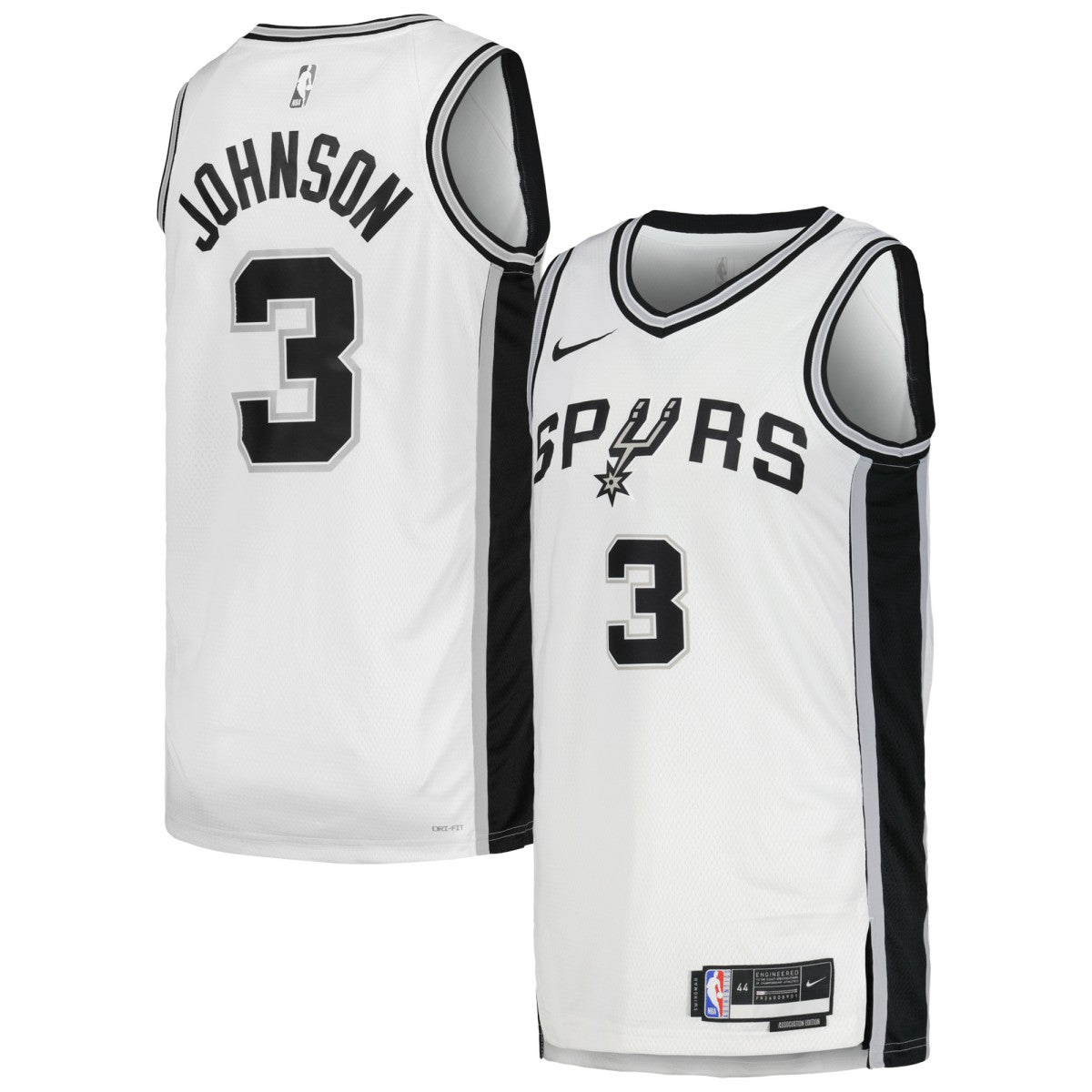 Keldon Johnson San Antonio Spurs Unisex Swingman Jersey Association Edition White - NBA