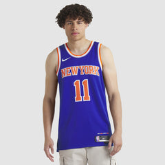 Jalen Brunson New York Knicks Unisex Swingman Jersey Icon Edition Blue - NBA