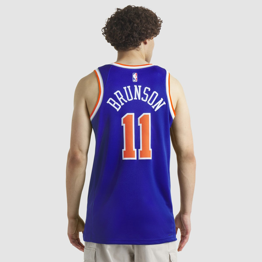 Jalen Brunson New York Knicks Unisex Swingman Jersey Icon Edition Blue - NBA