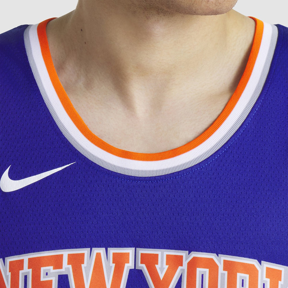 Jalen Brunson New York Knicks Unisex Swingman Jersey Icon Edition Blue - NBA