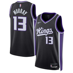 Keegan Murray Sacramento Kings Unisex Swingman Jersey Icon Edition Black - NBA