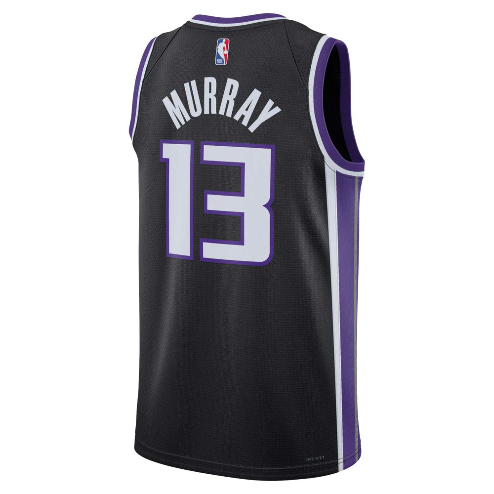 Keegan Murray Sacramento Kings Unisex Swingman Jersey Icon Edition Black - NBA