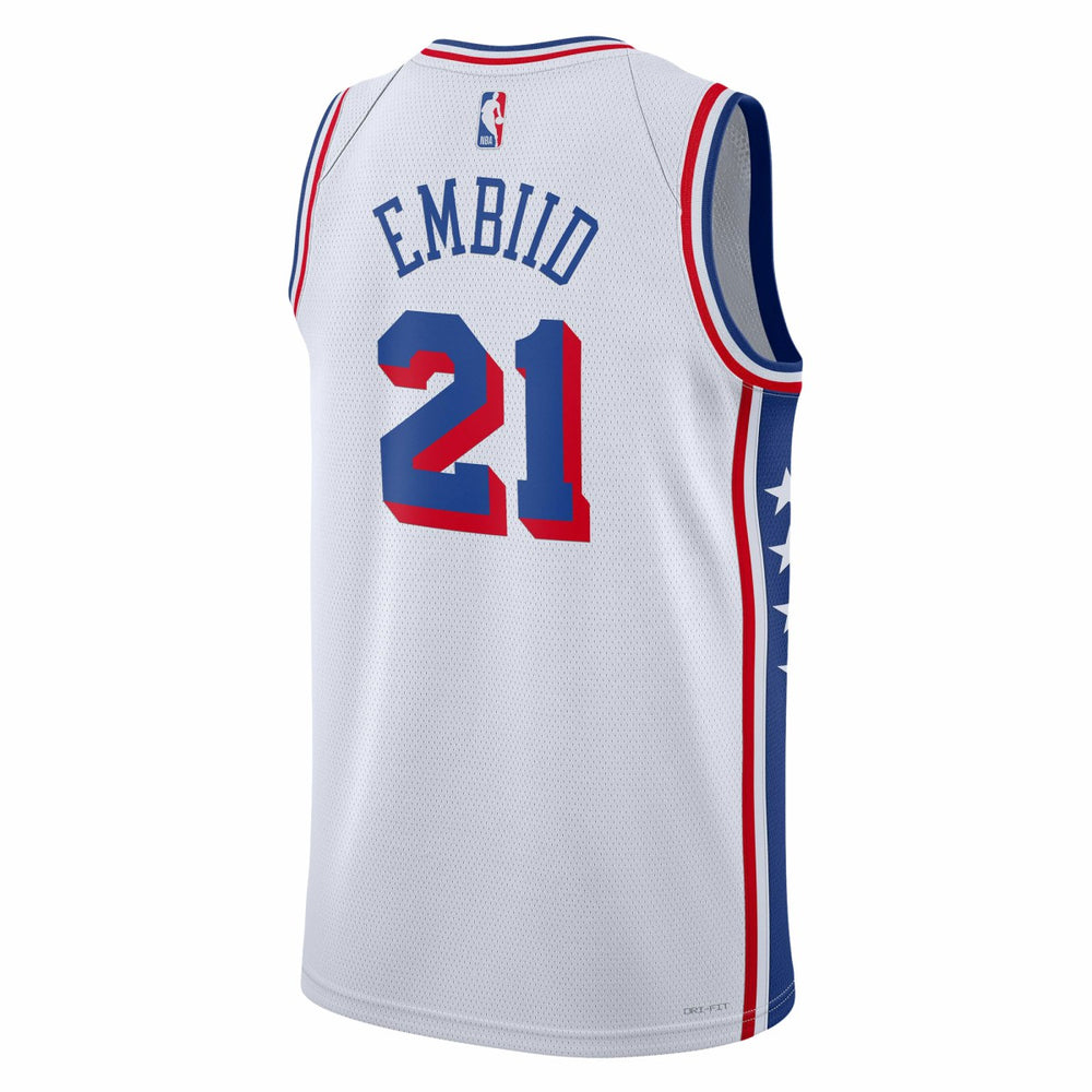 Joel Embiid Philadelphia 76ers Unisex Swingman Jersey Association Edition White - NBA
