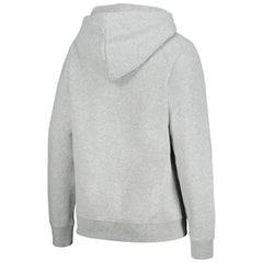 Denver Broncos New Era Women's Floral Raglan Pullover Hoodie Gray | NFL