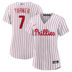 Trea Turner Philadelphia Phillies Nike Women's Home Replica Player Jersey - MLB