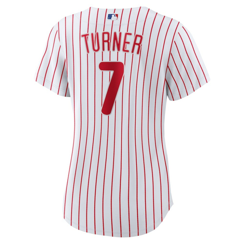 Trea Turner Philadelphia Phillies Nike Women's Home Replica Player Jersey - MLB