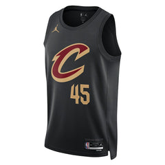 Donovan Mitchell Cleveland Cavaliers Jordan Brand Unisex Swingman Jersey Statement Editi- Black - NBA
