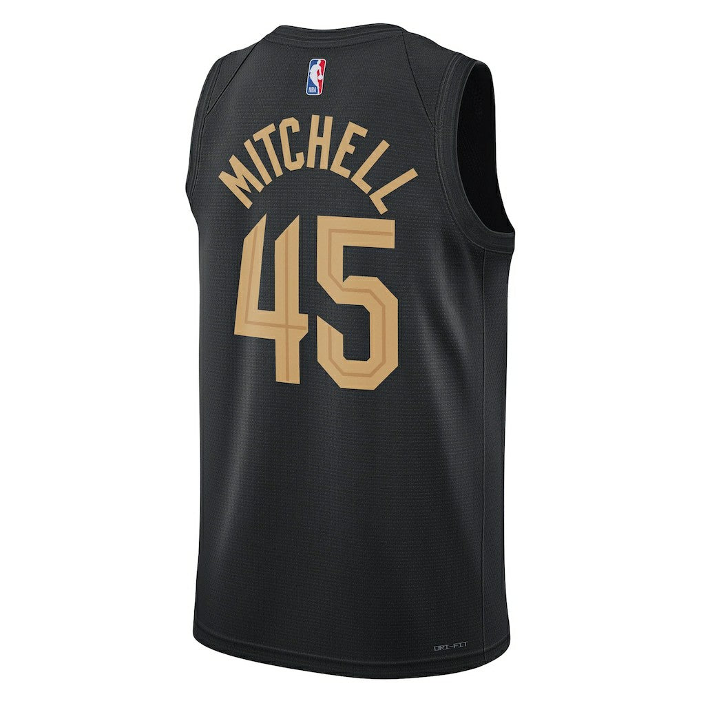 Donovan Mitchell Cleveland Cavaliers Jordan Brand Unisex Swingman Jersey Statement Editi- Black - NBA