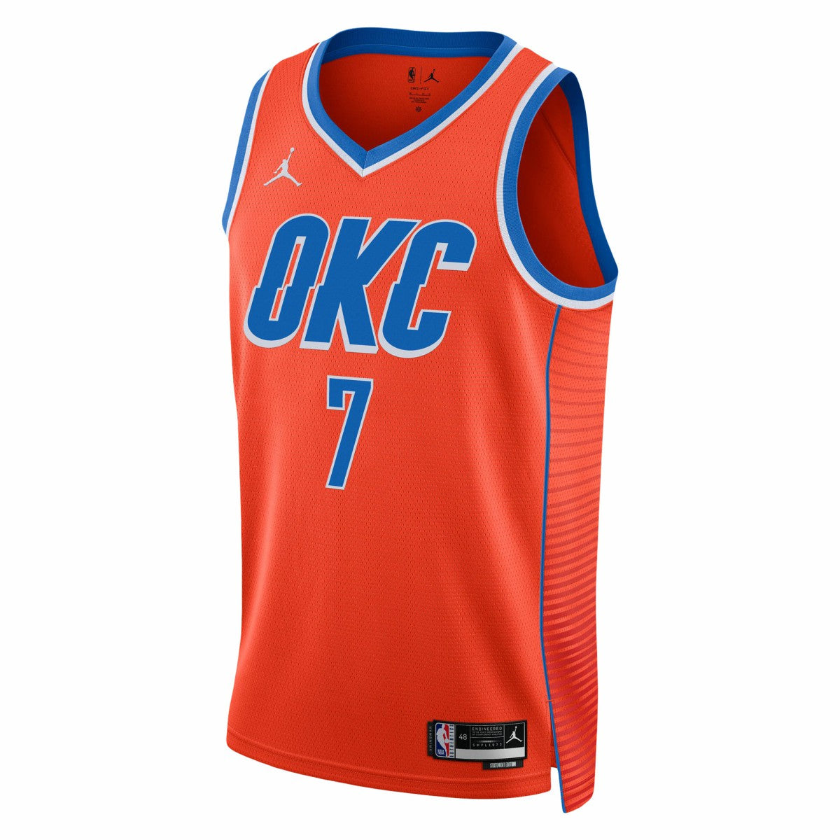 Chet Holmgren Oklahoma City Thunder Jordan Brand Unisex Swingman Jersey Statement Edition Orange - NBA