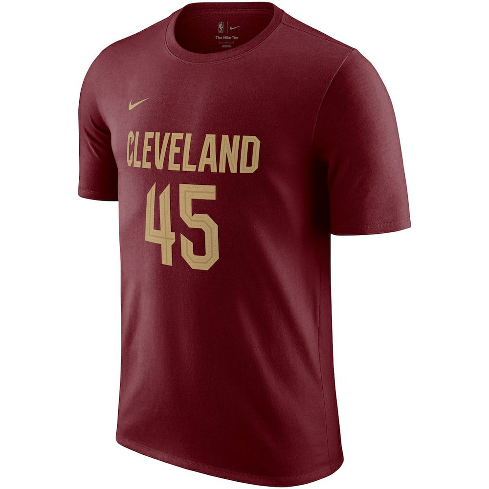 Donovan Mitchell Cleveland Cavaliers Icon 2022/23 Name & Number T-Shirt Burgundy - NBA