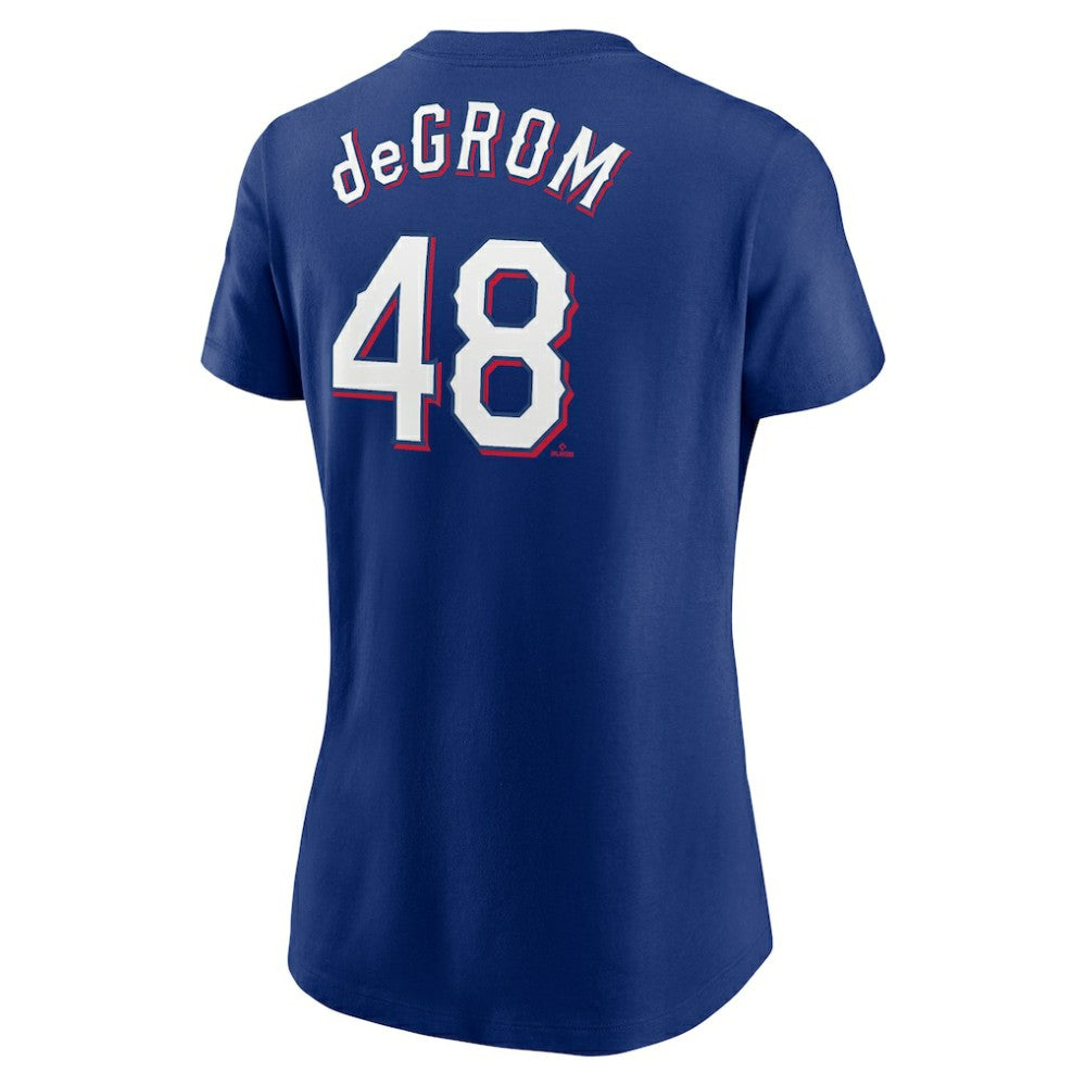 Jacob deGrom Texas Rangers Nike Women's 2023 Name & Number T-Shirt - MLB