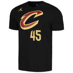 Donovan Mitchell Cleveland Cavaliers Jordan Brand 2022/23 Statement Edition Name & Number T-Shirt Black - NBA