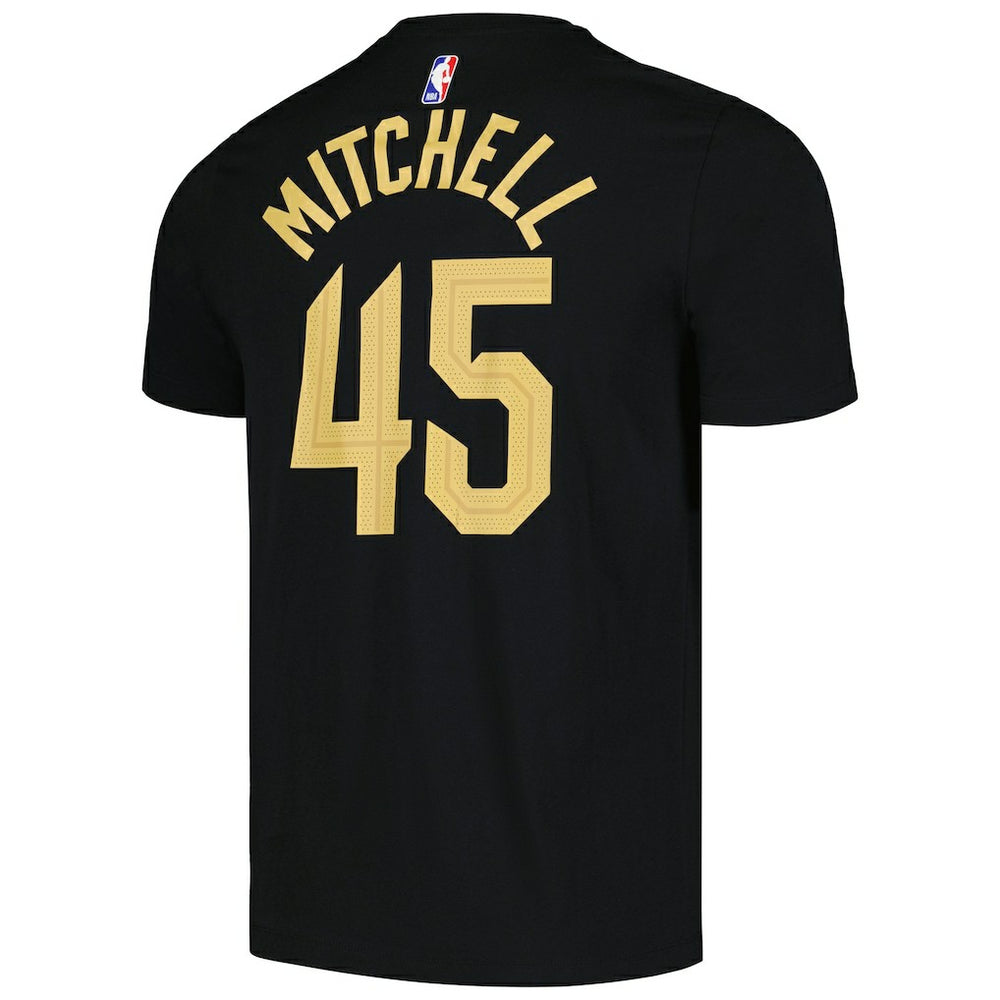 Donovan Mitchell Cleveland Cavaliers Jordan Brand 2022/23 Statement Edition Name & Number T-Shirt Black - NBA