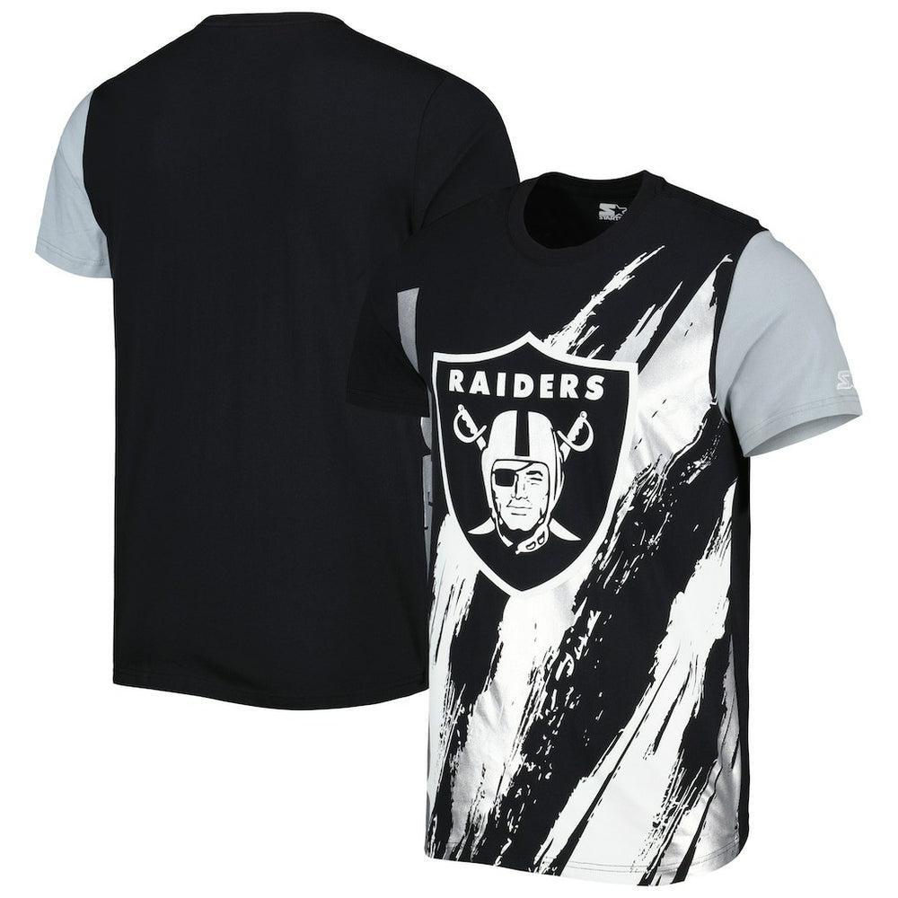 Las Vegas Raiders Starter Extreme Defender T-Shirt Black | NFL